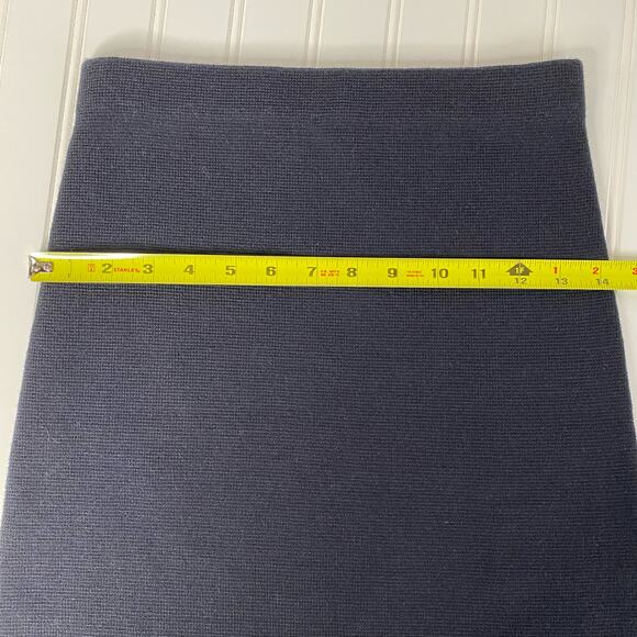 NWT Marella Women’s Black Wool Acrylic Knitted Knee Length Skirt Size Small - Picture 7 of 7